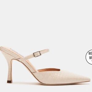 Brecki Beige Crocodile Steve Madden